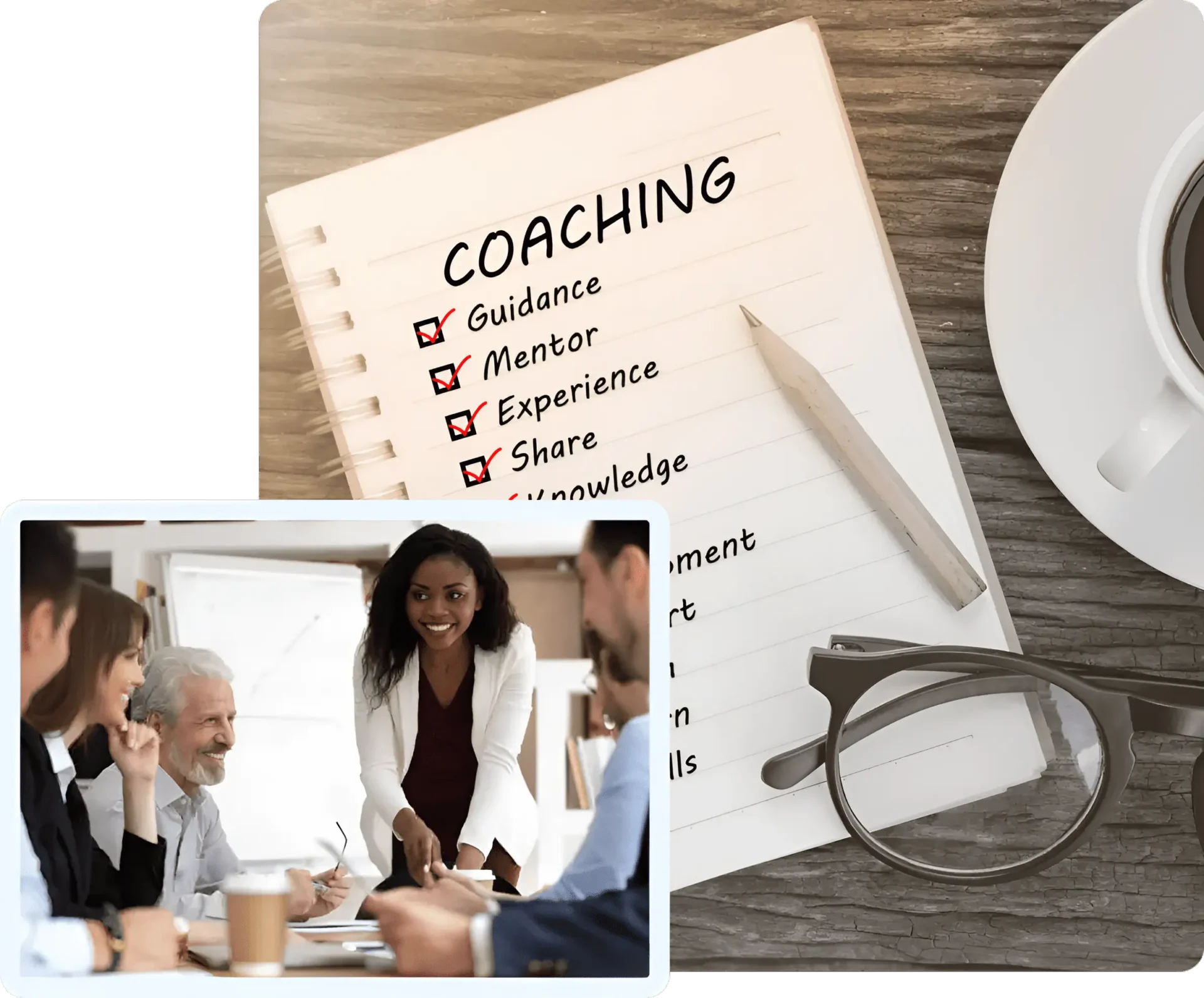 A group of people sitting around a table with glasses.